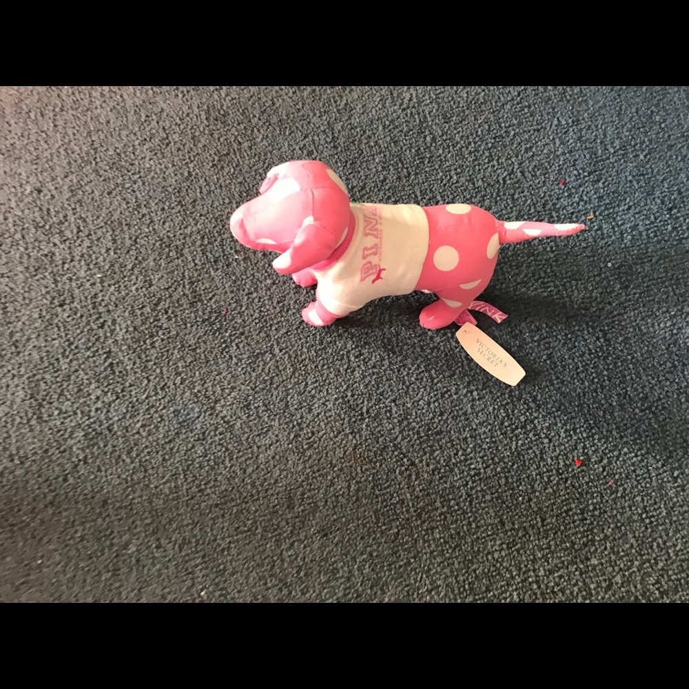Pink mini dog